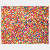 MEHRFARBIG FLEECEDECKE (Vorderseite (Horizontal))