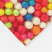 MEHRFARBIG FLEECEDECKE (Ecke)