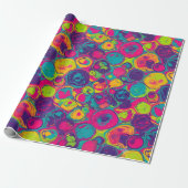 Mehrfarbig Geschenkpapier (Ungerollt)
