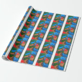 Mehrfarbig geschenkpapier (Ungerollt)