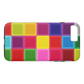 Mehrfarbig Girly iPhone 7 Plus, Tough Case (Rückseite (Horizontal))