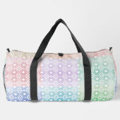 Mehrfarbig Groß Duffle Bag (Rückseite)