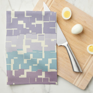 Mehrfarbig Grün/Grau/Beige/Rosa/Purple/Blau Geschirrtuch