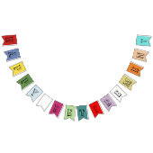 Mehrfarbig Happy Retirement Party Wimpelkette (Alle)