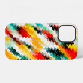Mehrfarbig iPhone Hülle (Rückseite (Horizontal))