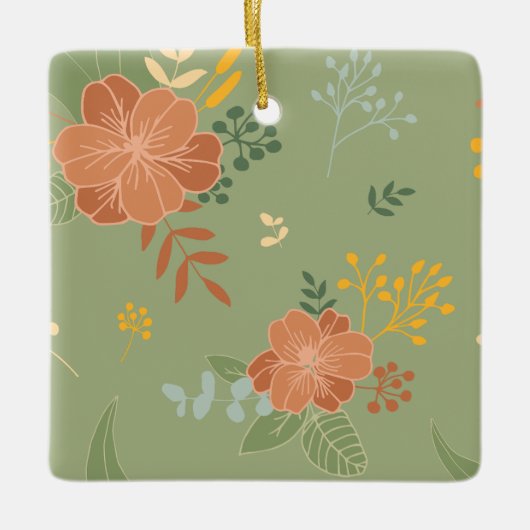 mehrfarbig keramikornament (Vorderseite)