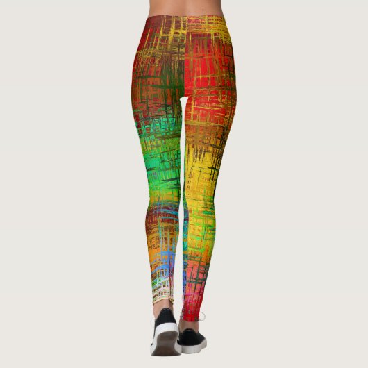 mehrfarbig leggings (Rückseite)
