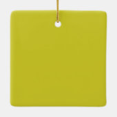 Mehrfarbig Moderne frohe Weihnachten Keramikornament (Rückseite)