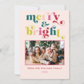 Mehrfarbig Moderne Weihnachten (Vorderseite)