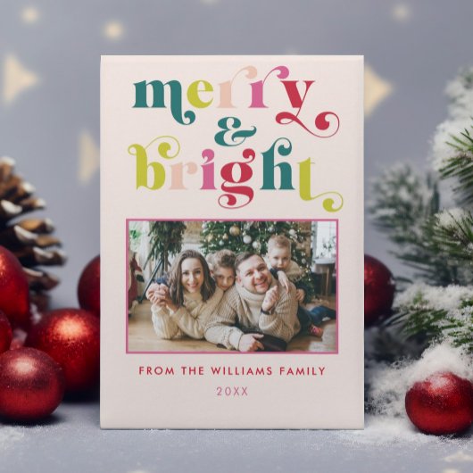 Mehrfarbig Moderne Weihnachten