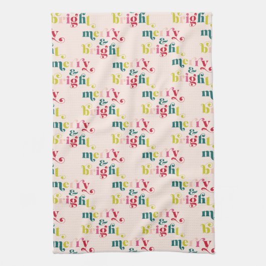 Mehrfarbig Moderne Weihnachten Geschirrtuch (Vertikal)