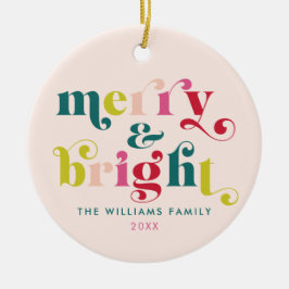 Mehrfarbig Moderne Weihnachten Keramik Ornament