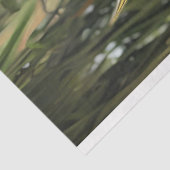 Mehrfarbig-orange-grüne Roboterdecoup Seidenpapier (Ausschnitt)