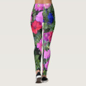 Mehrfarbig Petunia Leggings (Rückseite)