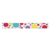 Mehrfarbig Polka Dot Ribbon Satinband (Vorderseite)
