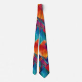 mehrfarbig Prism Neck Tie Krawatte (Rückseite)