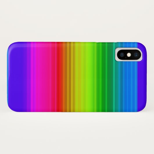 mehrfarbig, Regenbogen Case-Mate iPhone Hülle (Rückseite (Horizontal))