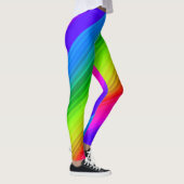 mehrfarbig, Regenbogen Leggings (Rechts)