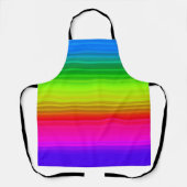 mehrfarbig, Regenbogen Schürze (Vorderseite)
