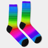 mehrfarbig, Regenbogen Socken (Rechts)