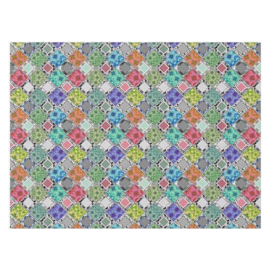 mehrfarbig , rustikal , Patchwork , Patchwork , Pa Tischdecke (Vorderseite (Horizontal))