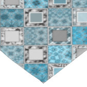 mehrfarbig , rustikal , Patchwork , Patchwork , Pa Tischdecke (Schrägansicht)