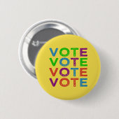 Mehrfarbig WÄHLEN Button (Vorne & Hinten)