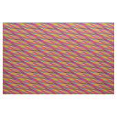mehrfarbig Wavy Rainbow Gradient Stoff (Fat Quarter (45,7 x 55,9 cm))