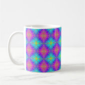 Mehrfarbige Abstrakte Gemusterte Tasse (Links)