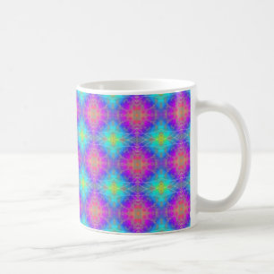Mehrfarbige Abstrakte Gemusterte Tasse