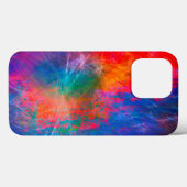 Mehrfarbige Abstrakte iPhone-Abdeckung Case-Mate iPhone Hülle (Rückseite (Horizontal))