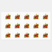 Mehrfarbige Anagry Birds