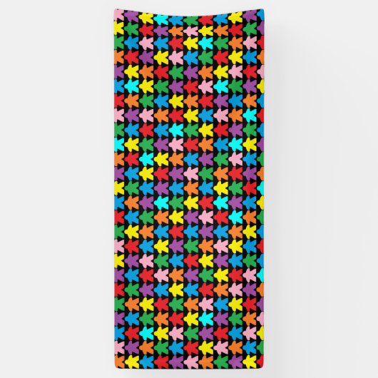 Mehrfarbige Äpfel Banner (Vertikal)