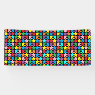 Mehrfarbige Äpfel Banner