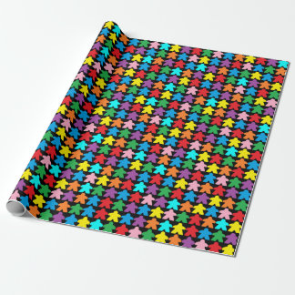 Mehrfarbige Äpfel Geschenkpapier