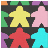 Mehrfarbige Äpfel Stoff (Nahaufnahme)