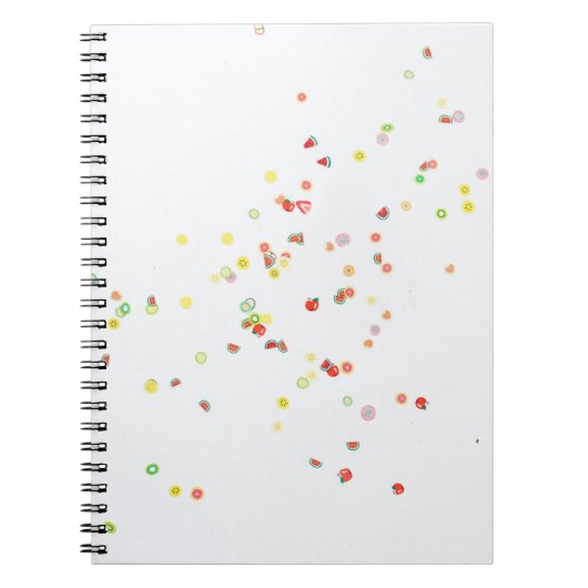 Mehrfarbige Ballondarstellung Notizblock (Vorderseite)
