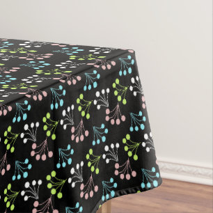 Mehrfarbige Beeren einfaches Muster Retro Sechzige Tischdecke