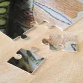 mehrfarbige bestickte Kissen Puzzle (Seite)