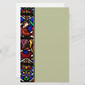 Mehrfarbige Bibel-Szene Briefpapier (Vorne/Hinten)