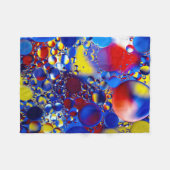 Mehrfarbige Blasen Fleecedecke (Vorderseite (Horizontal))