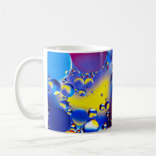 Mehrfarbige Blasen Kaffeetasse