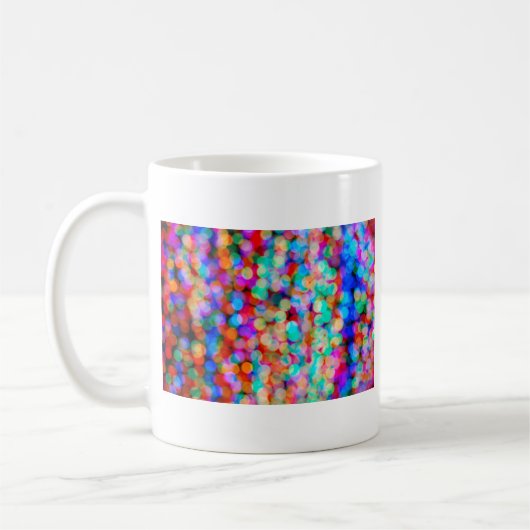 mehrfarbige Blasen Kaffeetasse (Links)
