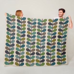 mehrfarbige Blätter, Multi Stem Kingfischer Fleecedecke