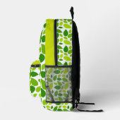 Mehrfarbige Blätter Muster Rucksack (Rechts)