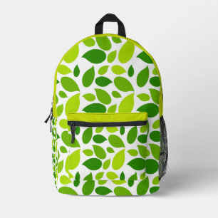 Mehrfarbige Blätter Muster Rucksack