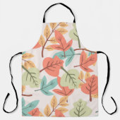 Mehrfarbige Blätter Schürze (Vorderseite)