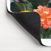 mehrfarbige Blume Mousepad (Ecke)