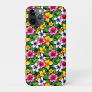 Mehrfarbige Blume und Blätter Muster-57577 Case-Mate iPhone Hülle