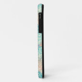Mehrfarbige Blumendoodle-Muster Case-Mate iPhone Hülle (Hinten/Links)